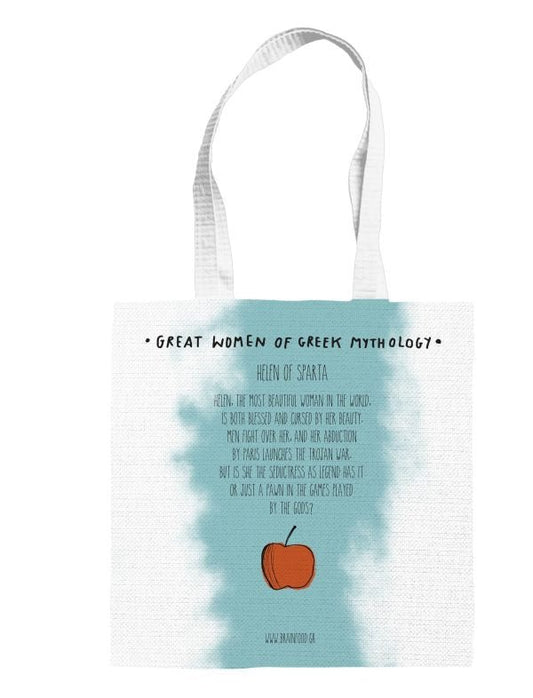 Helen of Sparta Tote Bag - Diavazo Greek Books