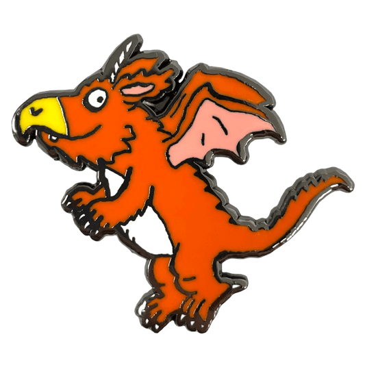 Zog Flying Left Pin Badge / Κονκάρδα Ιπτάμενος Ζογκ - Diavazo Greek Books