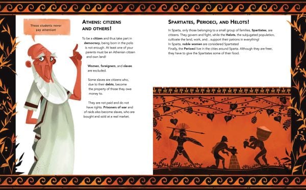 A Day in Ancient Greece : Avery Everywhere - Jacopo Olivieri - Diavazo Greek Books