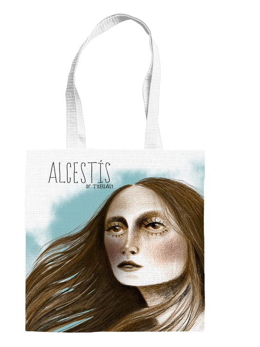 Alcestis of Thessaly Tote Bag - Diavazo Greek Books