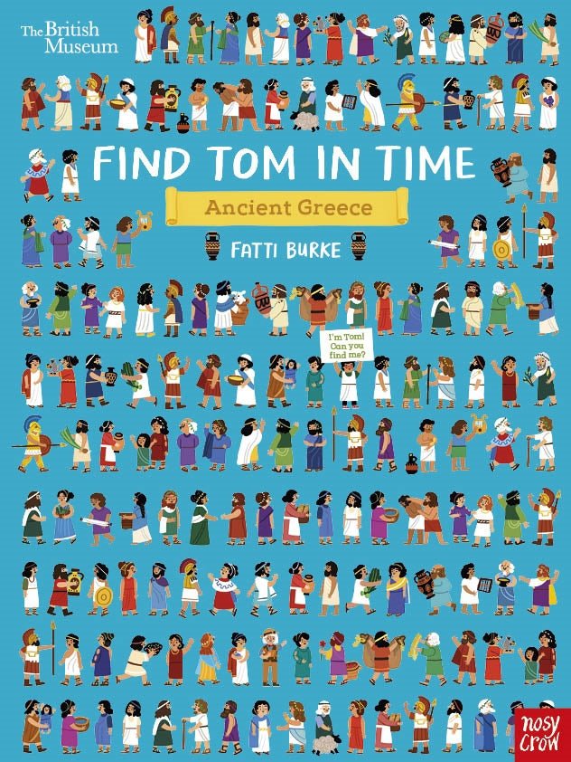 British Museum: Find Tom in Time, Ancient Greece - Diavazo Greek Books