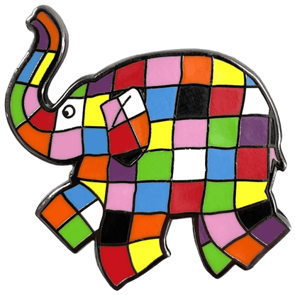 Elmer Jumping Left Pin Badge / Κονκάρδα Έλμερ - Diavazo Greek Books