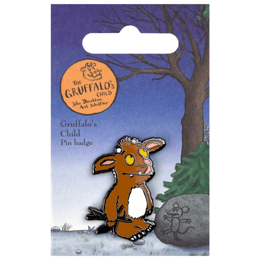 Gruffalo's Child Character Pin Badge / Κονκάρδα Μικρό Γκρούφαλο - Diavazo Greek Books