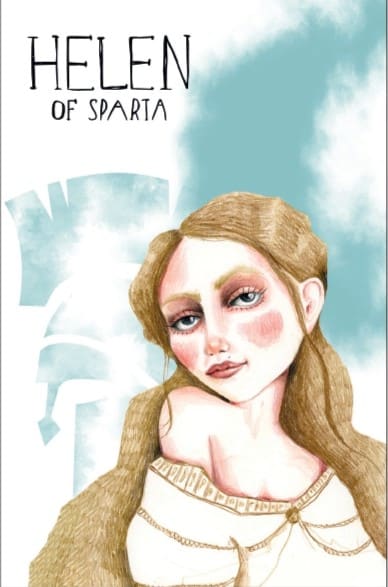Helen of Sparta Notebook - Diavazo Greek Books