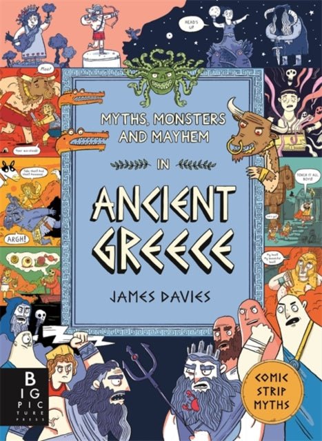 Myths, Monsters and Mayhem in Ancient Greece - James Davies - Diavazo Greek Books