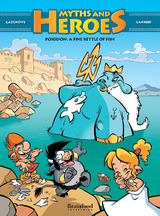 Poseidon: A fine kettle of fish (Myths & Heroes #4) - Diavazo Greek Books