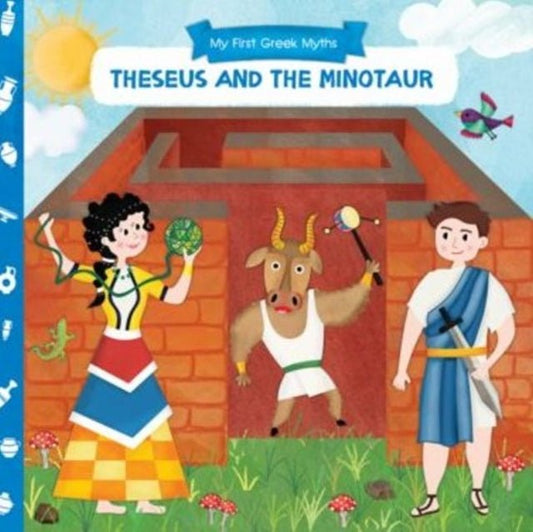 Theseus and the Minotaur – Filippos Mandilaras (Interactive Board Book) - Diavazo Greek Books