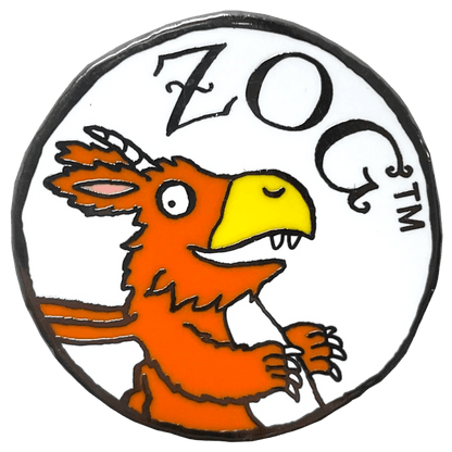Zog Logo Pin Badge / Κονκάρδα Logo Ζογκ - Diavazo Greek Books