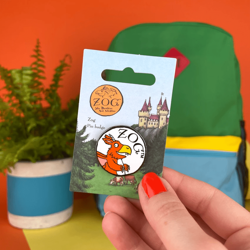 Zog Logo Pin Badge / Κονκάρδα Logo Ζογκ - Diavazo Greek Books