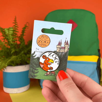 Zog Logo Pin Badge / Κονκάρδα Logo Ζογκ - Diavazo Greek Books