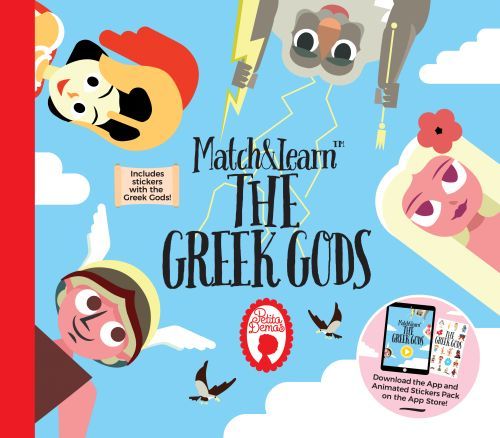 Match & Learn: The Greek Gods - Αθηνά Μπαλή - Diavazo Greek Books
